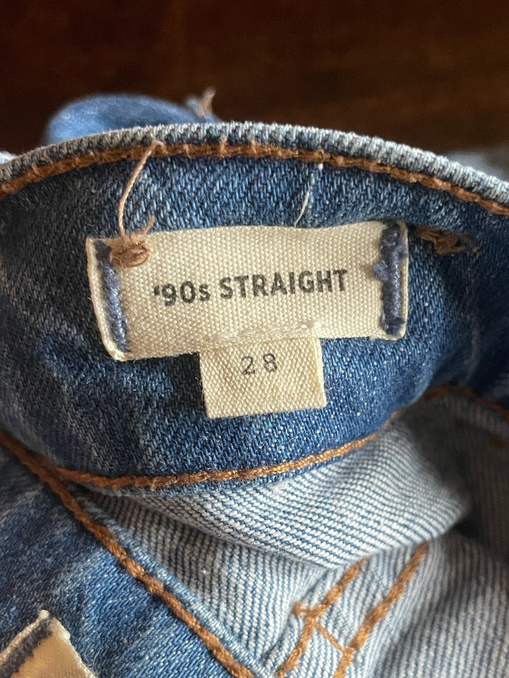 Madewell 90’s Straight Jeans - Picture 6 of 7